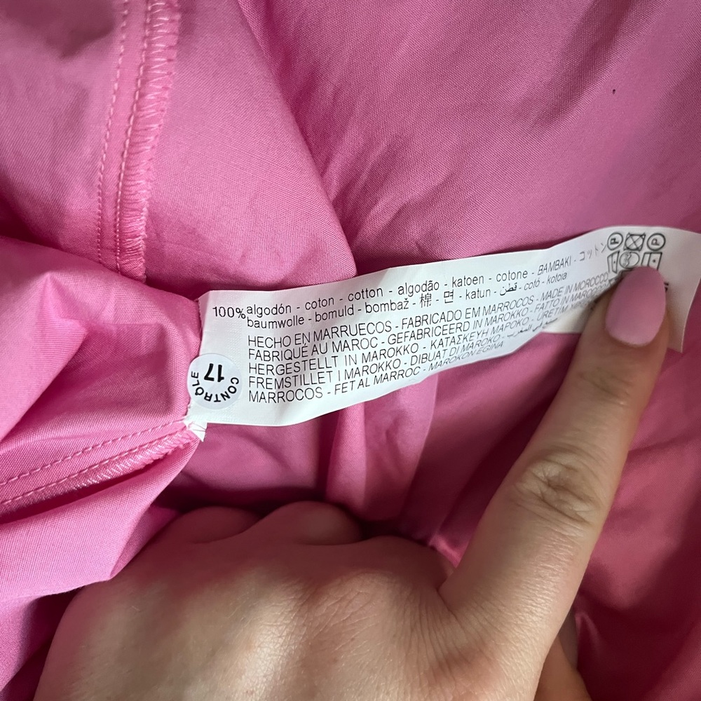 Zara Pink Mini Dress - Picture 6 of 7